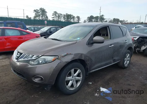 2009 Nissan Murano S from USA, damaged, VIN JN8AZ18U79W025158